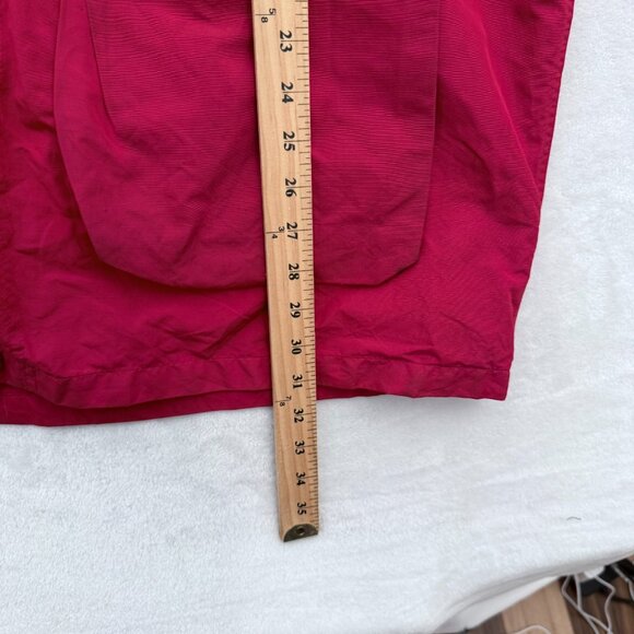 Vintage Woolrich Jacket Mens XL Red Full Zip Parka Chore Windbreaker Wool Line - Picture 5 of 11